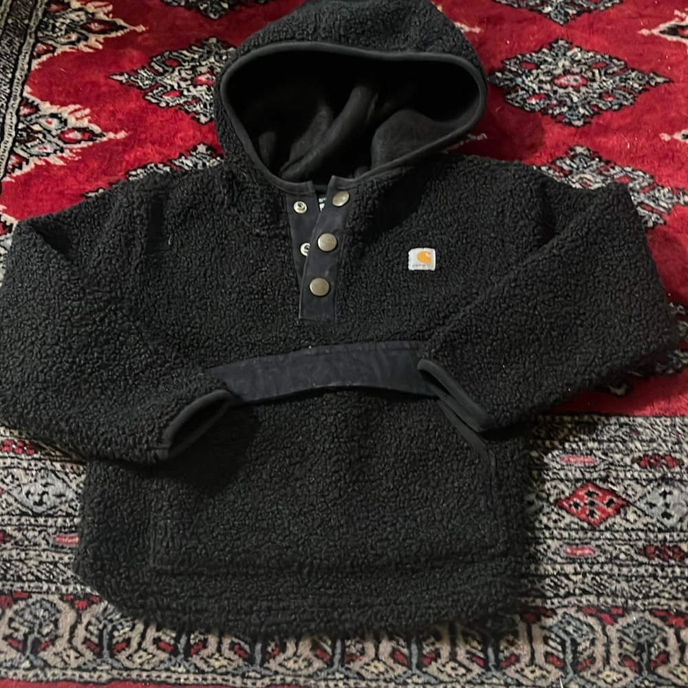 Toddler Carhartt fleece pullover